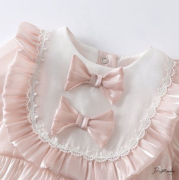 ベビードレス 66~90cm 優美なお宮参りベビードレスセット 女の子 お宮参り