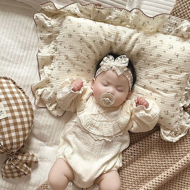 ベビードレス 新生児~80cm 退院の日にふさわしい、上品レースのベビードレスセット 退院用 ベビードレス