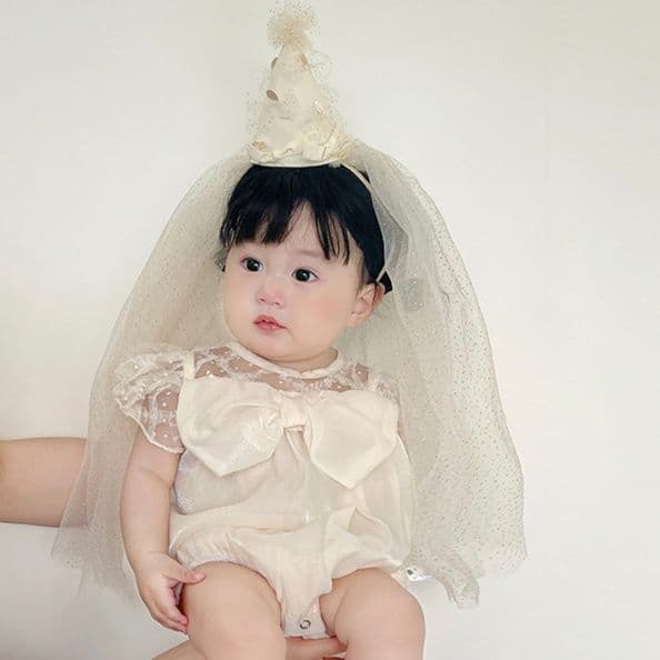 ベビードレス 66~90cm とんがり帽子付き 可愛い バースデー ベビードレス 女の子 1歳誕生日 スマッシュケーキ