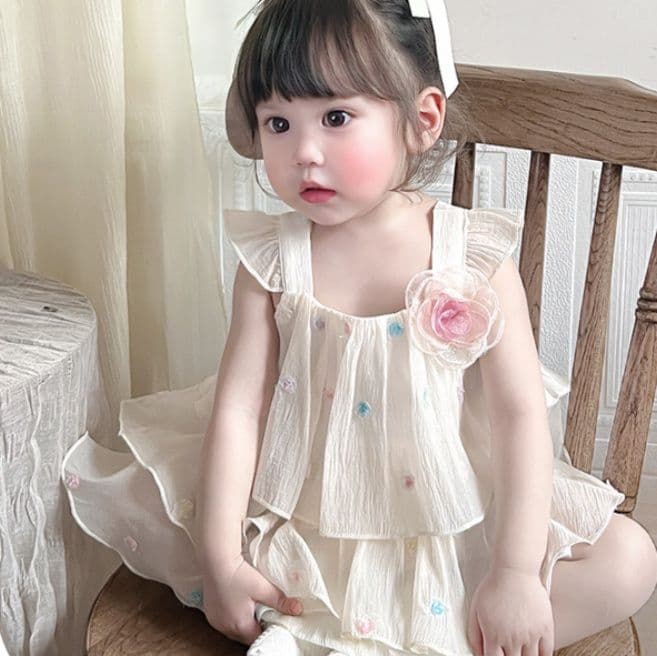 ベビードレス 70~110cm 2歳 誕生日 主役 バースデーベビードレス バースデー お姫様