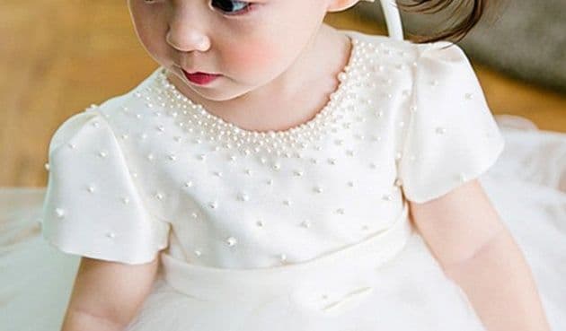 ベビードレス 80~110cm ふんわり バースデー ベビードレス 誕生日 ハーフバースデー