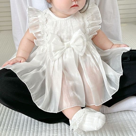 ベビードレス 新生児~90cm バースデー 1歳誕生日 ベビードレスセット バースデーフォト