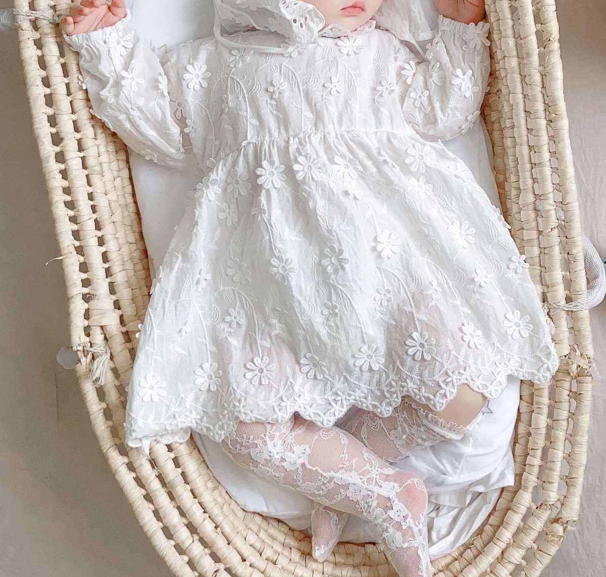 ベビードレス 66~100cm オススメ 退院用 ベビードレス 退院 お宮参り