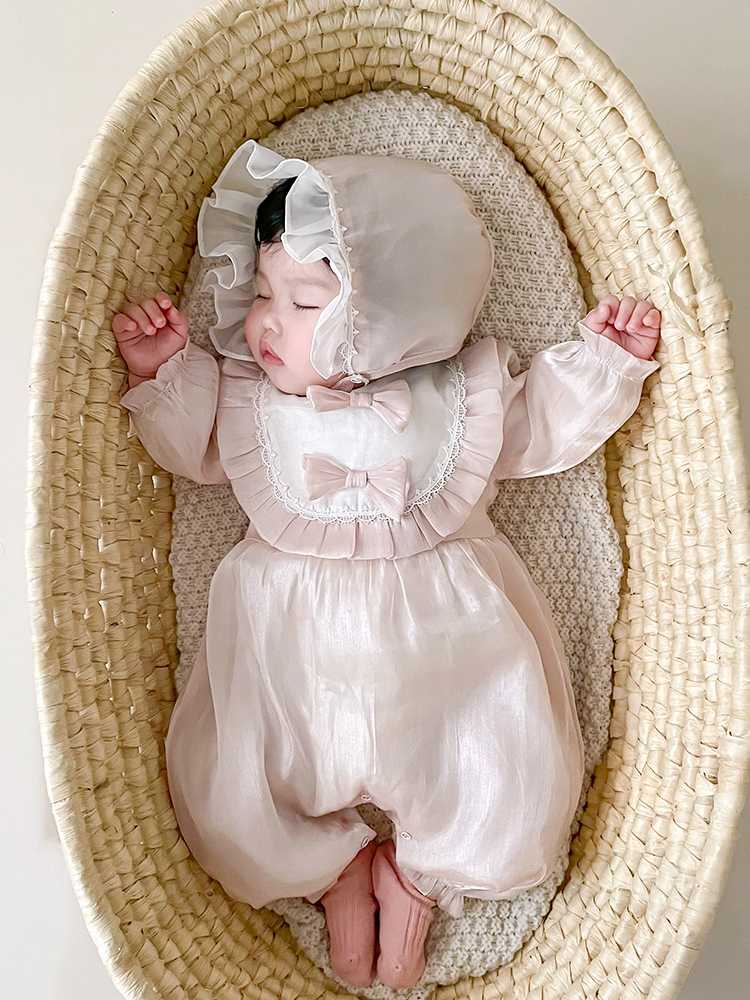 ベビードレス 66~90cm 優美なお宮参りベビードレスセット 女の子 お宮参り
