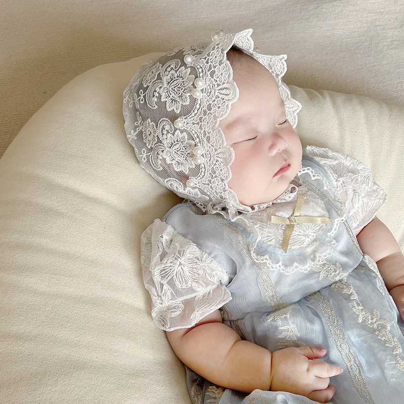 ベビードレス ﾍﾞﾋﾞｰﾄﾞﾚｽ ｸﾗｼｶﾙﾚｰｽのお宮参り用ﾎﾞﾝﾈｯﾄ帽子 ﾍﾞﾋﾞｰﾄﾞﾚｽ お宮参り クラシカルレースのお宮参り用ボンネット帽子 ベビードレス お宮参り