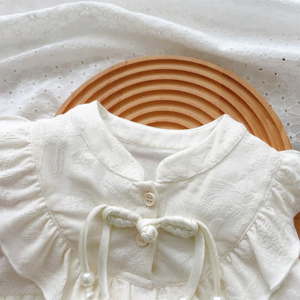 ベビードレス 66~90cm 和のやさしさ ロンパース型 お食い初め ベビードレス 記念撮影