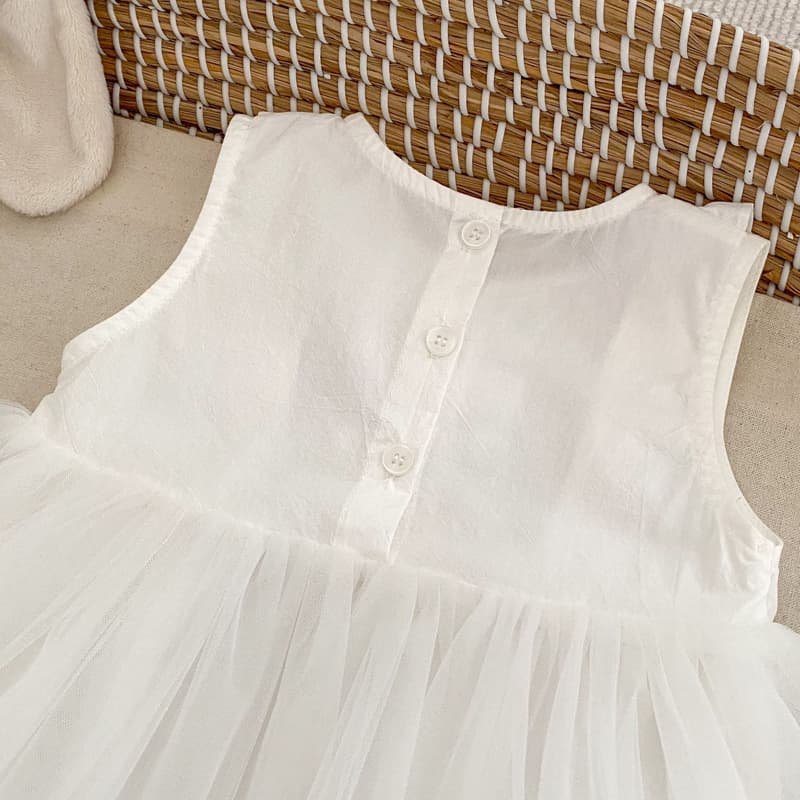 ベビードレス 66~90cm リボン アクセント 上品 華やか バースデー ベビードレス お宮参り バースデー