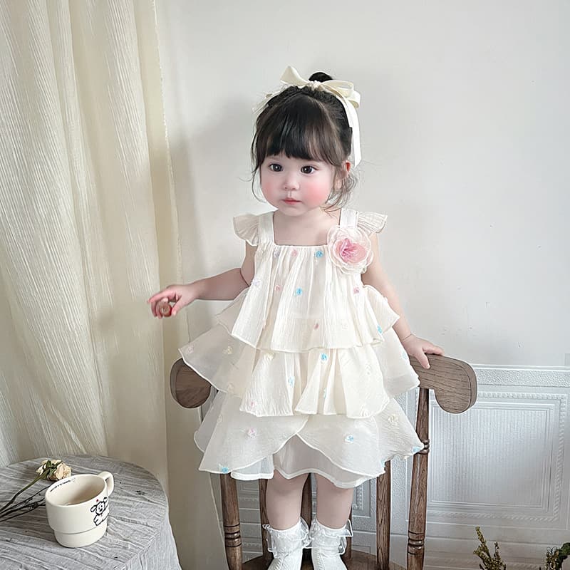 ベビードレス 70~110cm 2歳 誕生日 主役 バースデーベビードレス バースデー お姫様