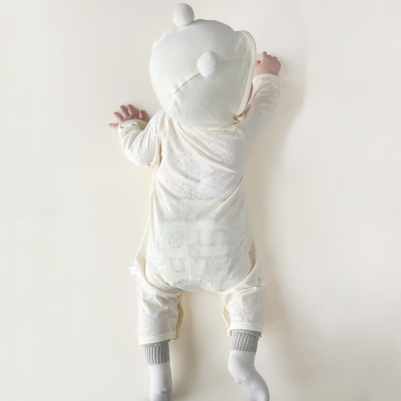 ベビードレス 新生児~90cm ふんわり肌触りが魅力の退院用ベビードレス 退院用