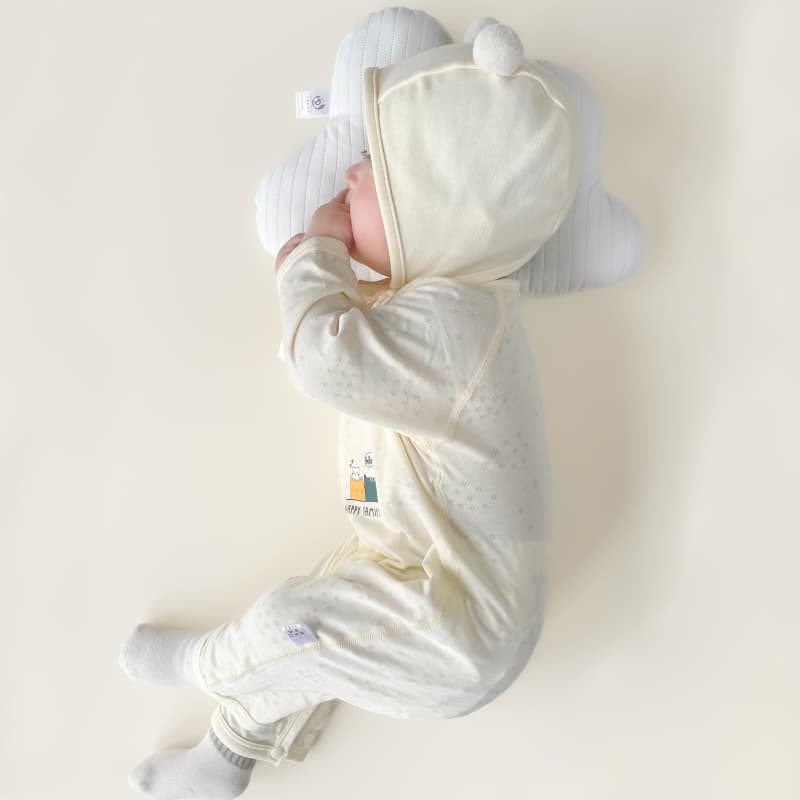 ベビードレス 新生児~90cm ふんわり肌触りが魅力の退院用ベビードレス 退院用