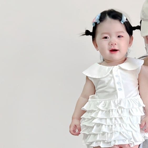 ベビードレス 70~110cm かわいい フリル バースデー ベビードレス 誕生日フォト
