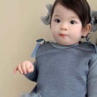 ベビードレス 70~100cm 長袖トップス バースデー ベビードレス ハーフバースデー 初節句