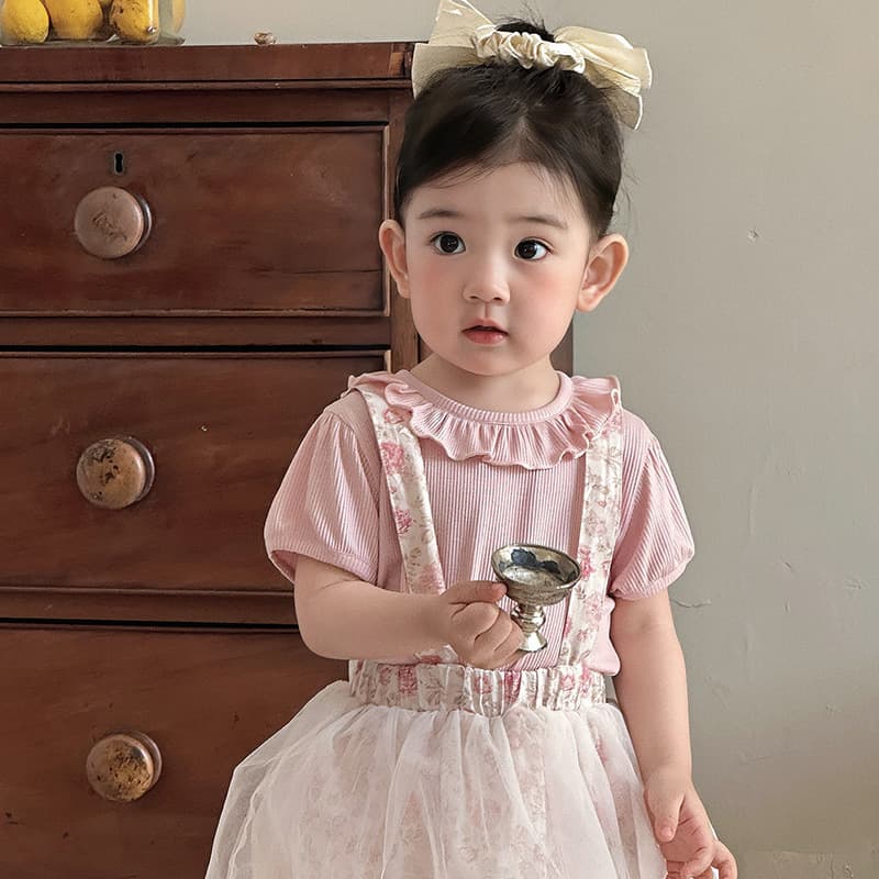 ベビードレス 70~100cm 妖精 チュール バースデー ベビードレス バースデー 春夏秋