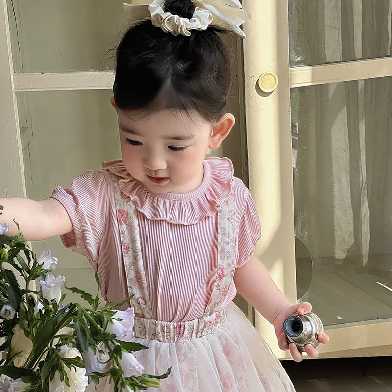 ベビードレス 70~100cm 妖精 チュール バースデー ベビードレス バースデー 春夏秋